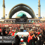 گزارش تصویری عزایی از جنس اشک، خشم و انتقام