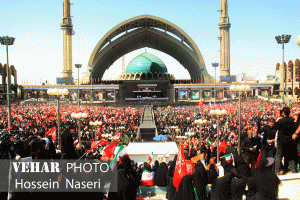 گزارش تصویری عزایی از جنس اشک، خشم و انتقام